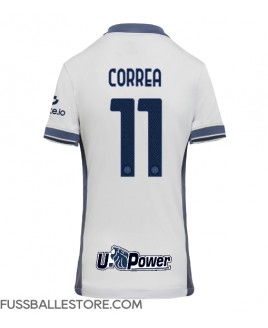 Günstige Inter Milan Joaquin Correa #11 Auswärtstrikot Damen 2024-25 Kurzarm
